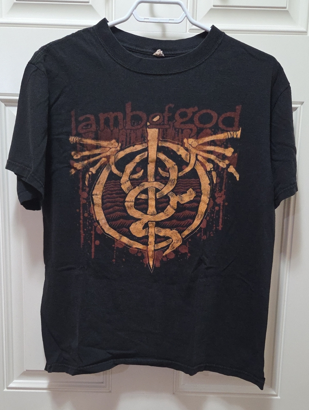 2009 Lamb Of God Black Graphic T-Shirt